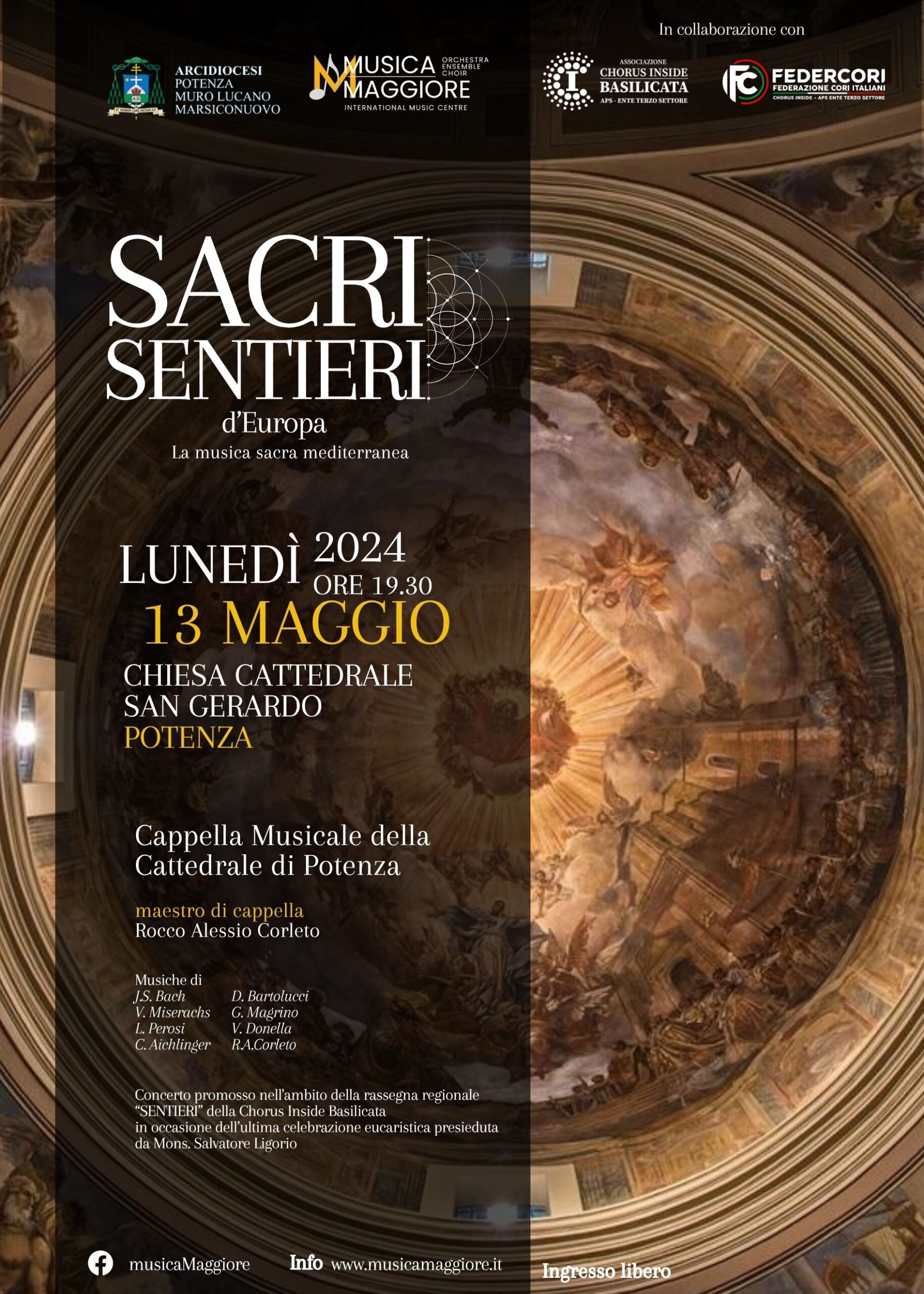 SACRI SENTIERI, 13 maggio 2024 Potenza