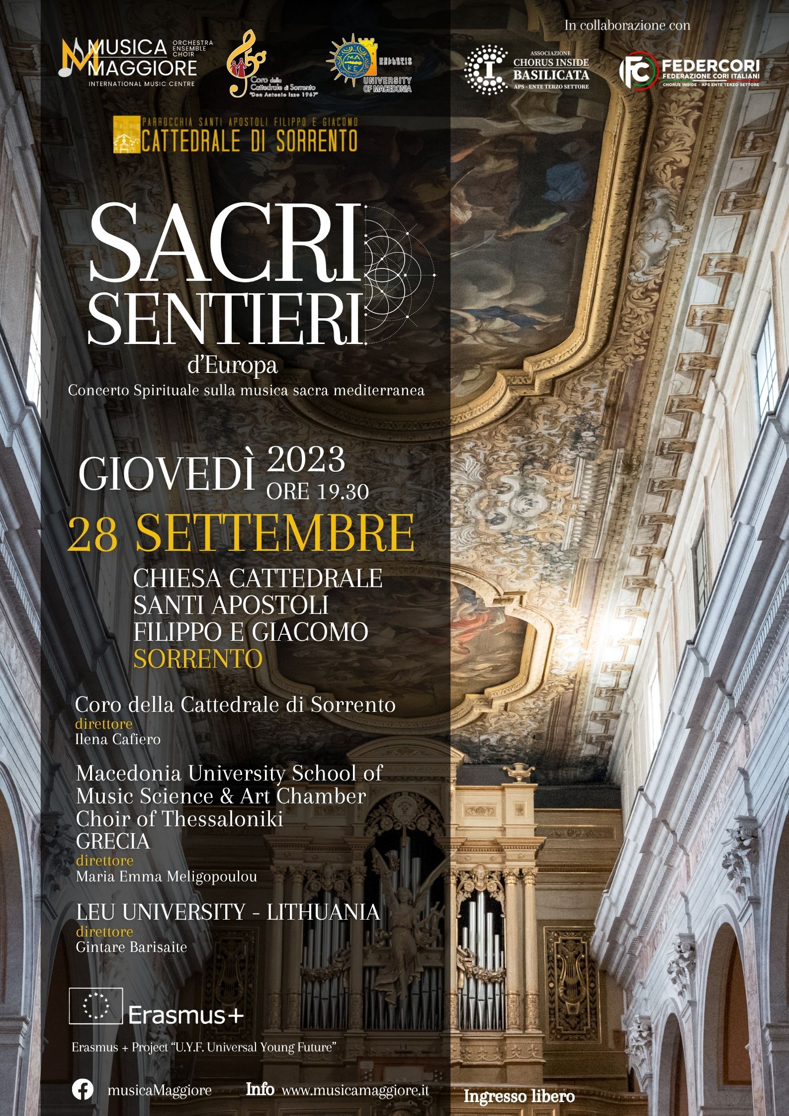SACRI SENTIERI, 28 settembre 2023 Sorrento