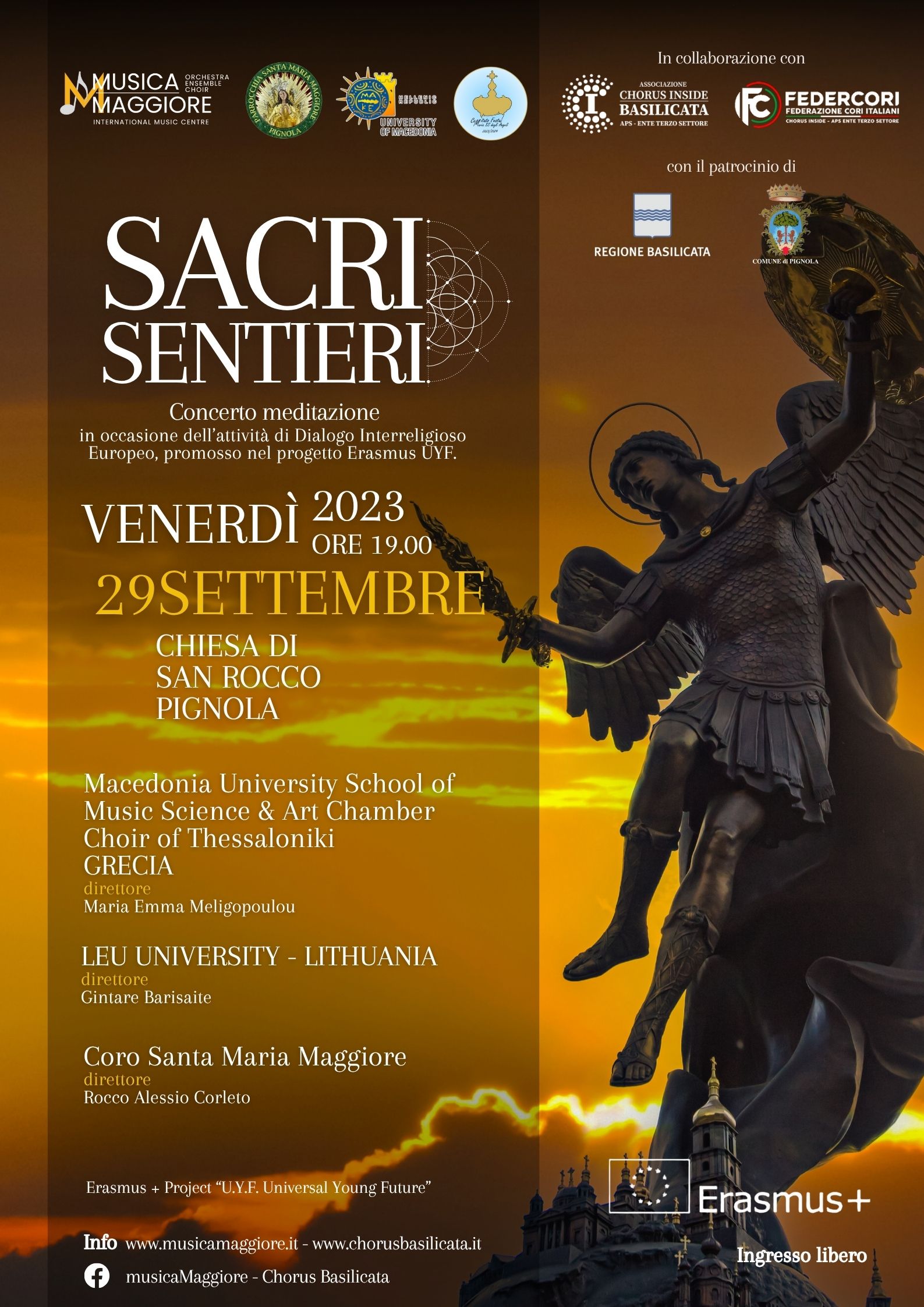 SACRI SENTIERI, 29 settembre 2023 Pignola
