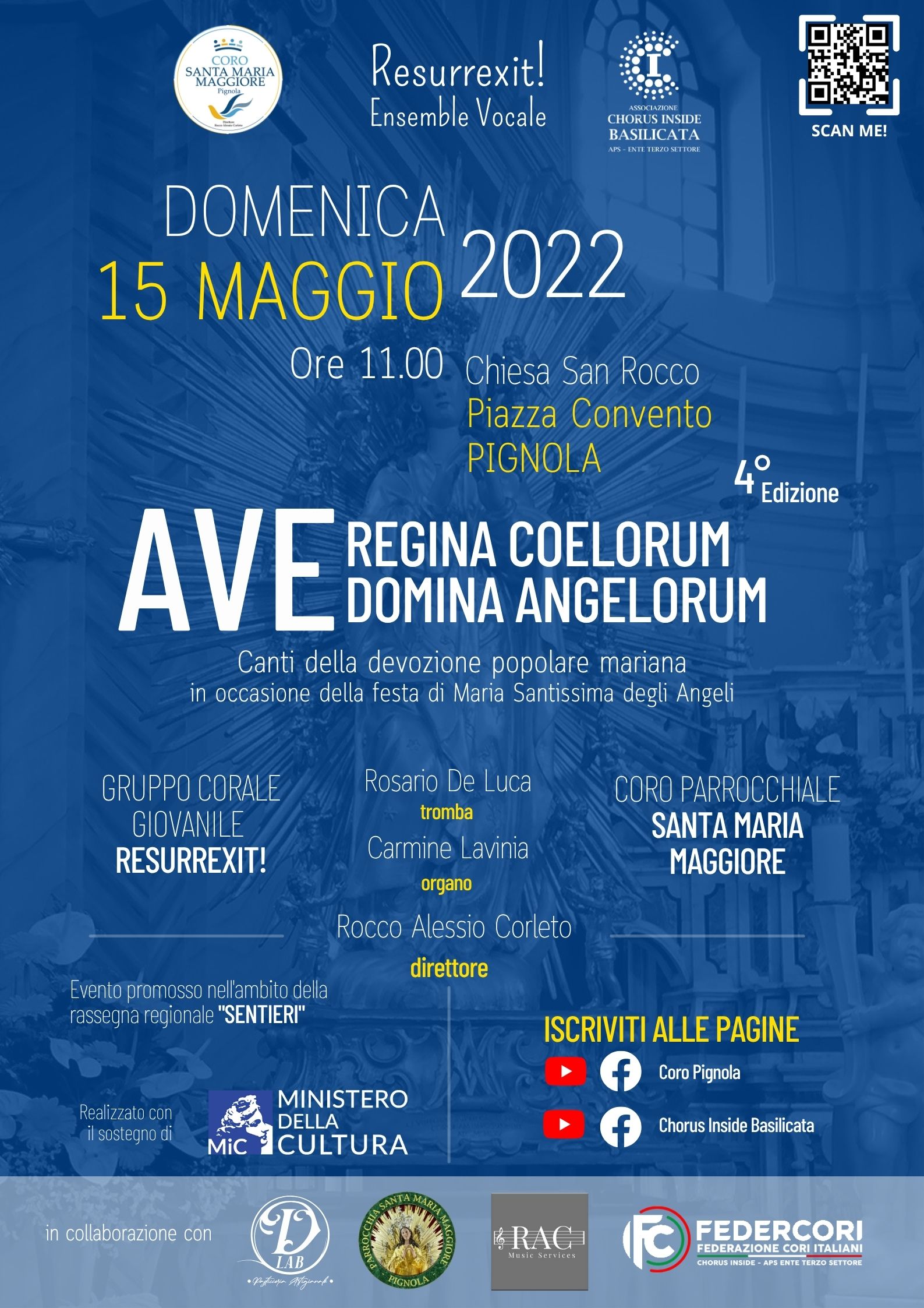 AVE REGINA COELORUM, 15 maggio 2022 Pignola (PZ)